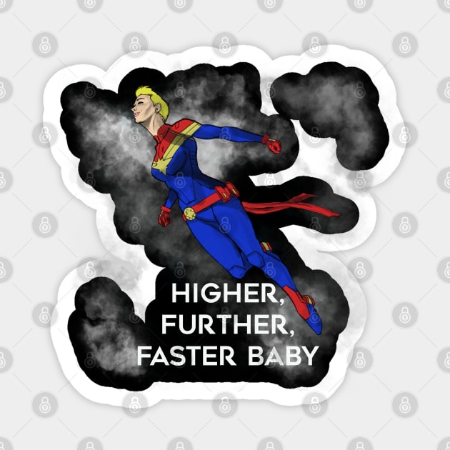 Higher Baby Sticker by Concentrated